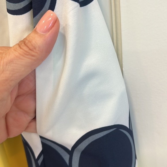 Cynthia Rowley “Dot Stripe Prima Floral” in Lightweight Fabric Summer sz.10 NWT - Picture 8 of 9